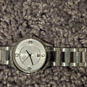 Coach Silver Watch